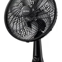 ventilador de mesa ou parede ultra mondial 50w v 30 6p b material das pás plástico quantidade de pás 6 cor preto