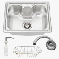 Cuba Gourmet Pia Cozinha Aço Inox Com Acessórios 60x40cm