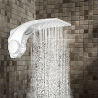 Chuveiro Ducha Lorenzetti Duo Shower Quadra Multitemperaturas branco 6800W