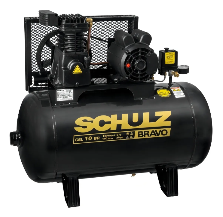 Compressor Schulz 10 Pés 100L CSL 10BR/100 — Oferta de Hoje + Cupom de Desconto!